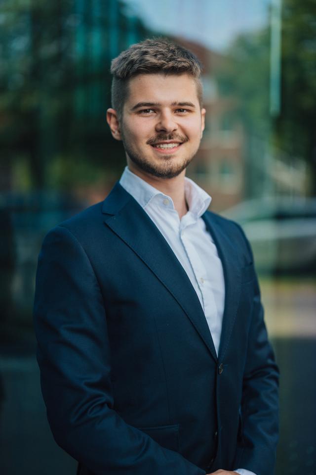 Porträtt av Tobias Lenander